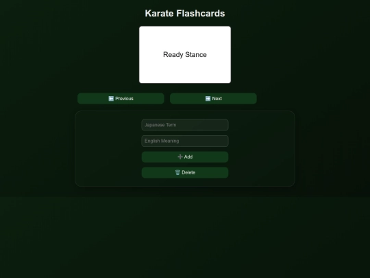 KarateSpeak screenshot