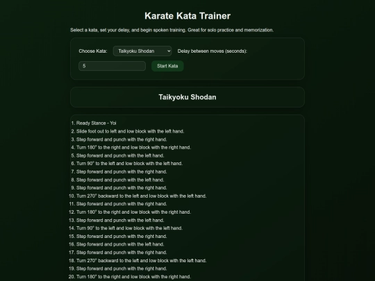Kata screenshot