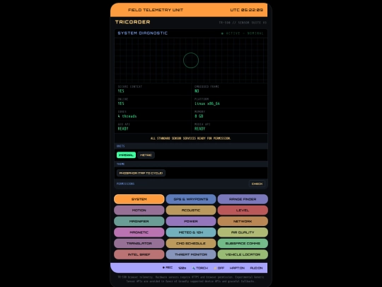 Lcars/New/tricorderV3 screenshot