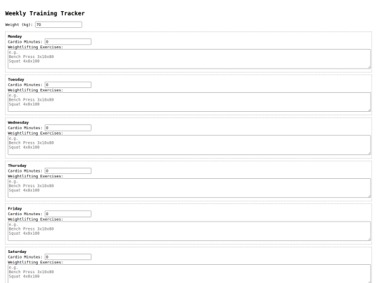Overtrain2 screenshot