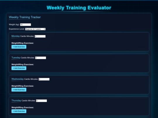Overtrain4 screenshot