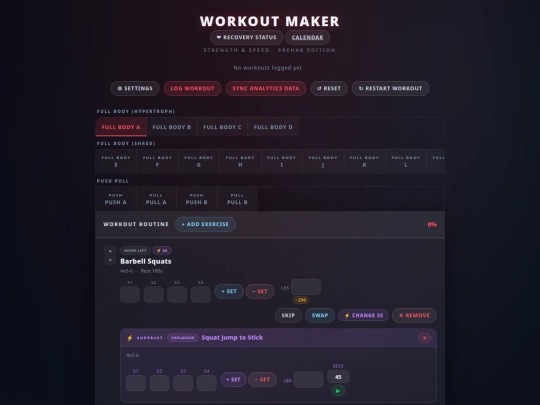 Workoutai13 screenshot