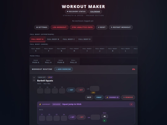 Workoutai13bk screenshot