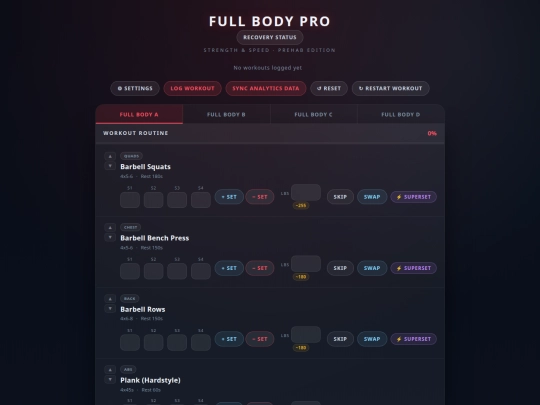 Workoutai8 screenshot