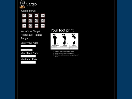 cardio2 screenshot
