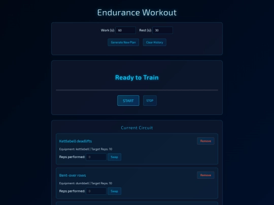 endurance3 screenshot