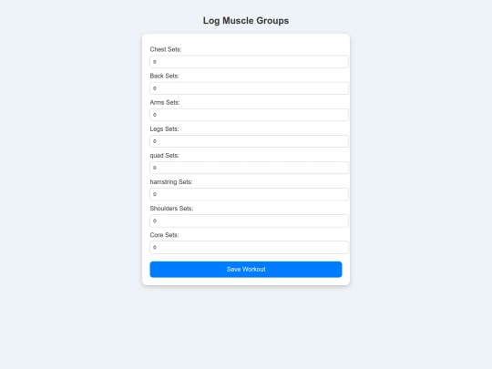 mini-workout screenshot