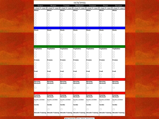 schedual screenshot