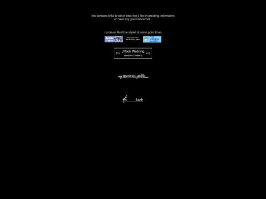 links screenshot