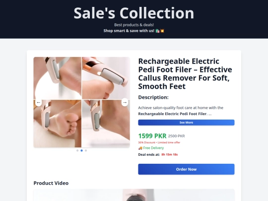 Product-001 screenshot