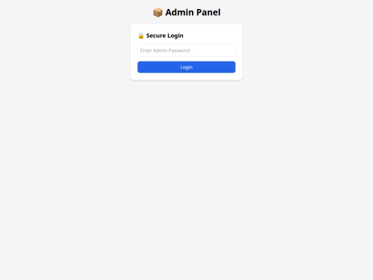 admin-Pakistansalescollection screenshot