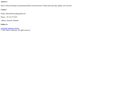 footer screenshot