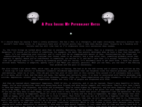 psychnotes screenshot