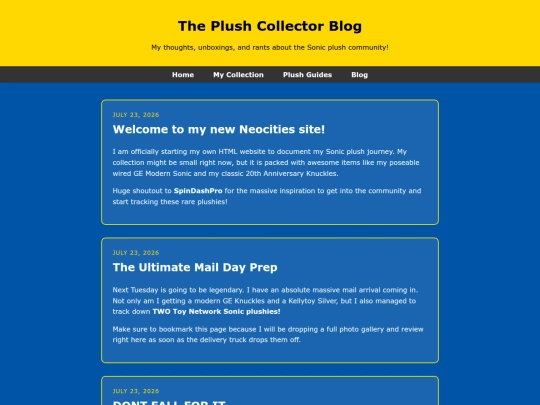 blog screenshot