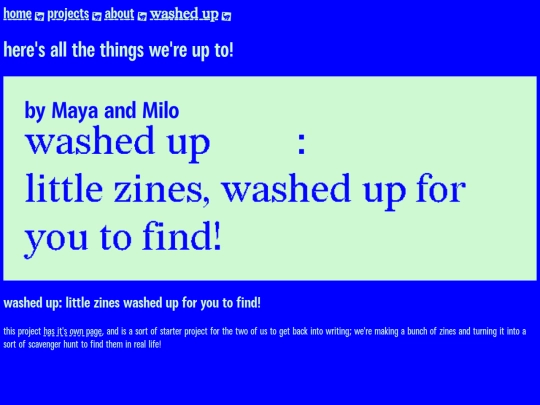 projects screenshot