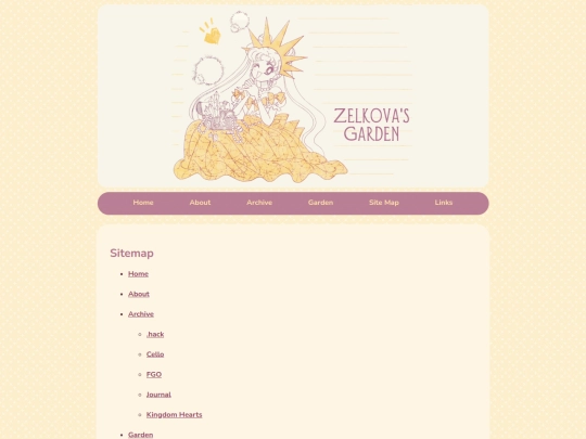 sitemap screenshot
