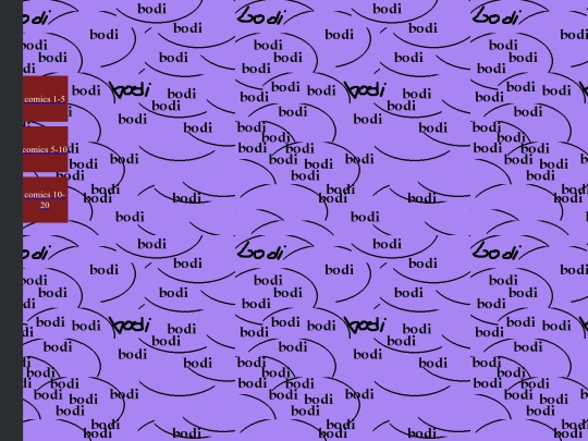 bodi comics/comicmainpage screenshot