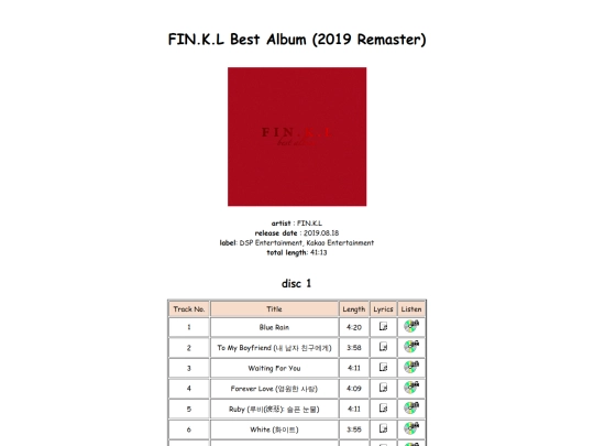 discography/finklbest screenshot