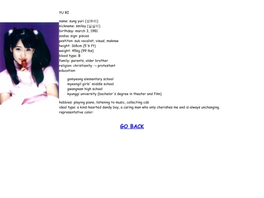 profiles/yuri screenshot