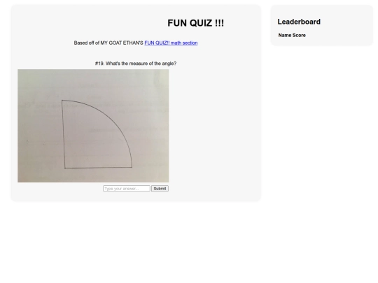 math_section screenshot