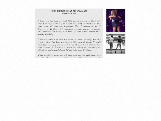 taylor/birthday/note screenshot