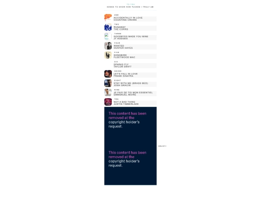 taylor/playlist screenshot