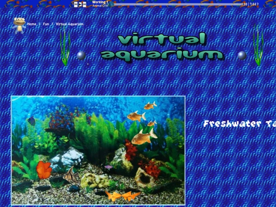 aquarium-page1 screenshot