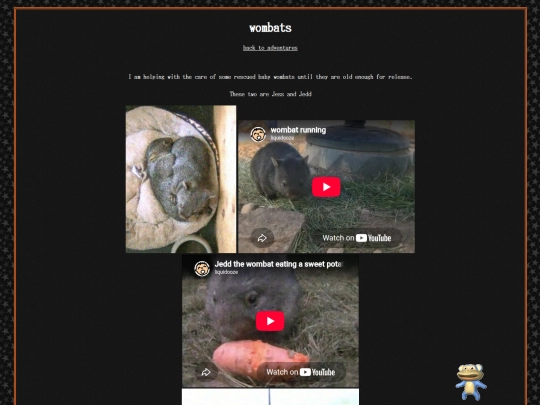 wombats screenshot