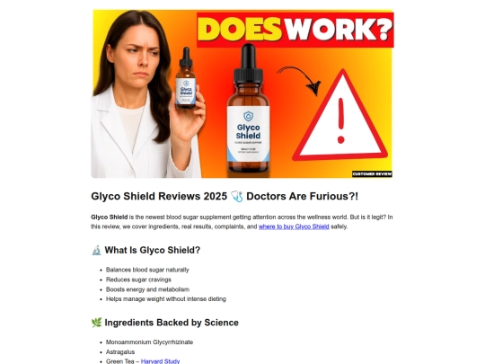 REVIEWS/Glyco_Shield_Reviews_2025 screenshot