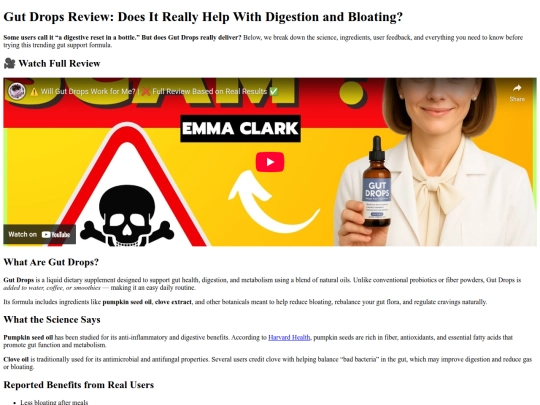 REVIEWS/gut_drops_update screenshot