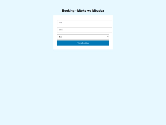 Booking 2 screenshot