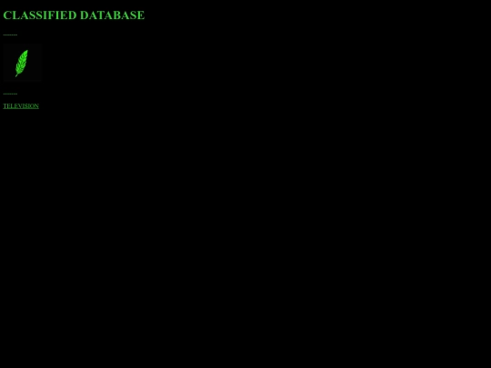database screenshot