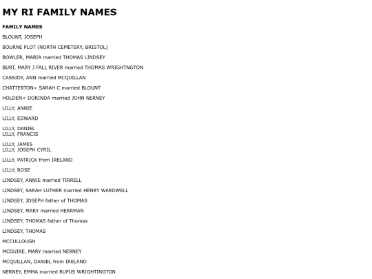 familynames screenshot