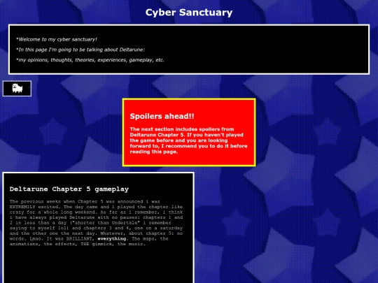 mycybersanctuary screenshot
