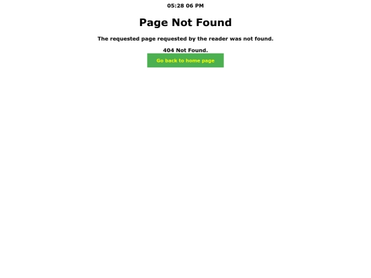 not_found screenshot