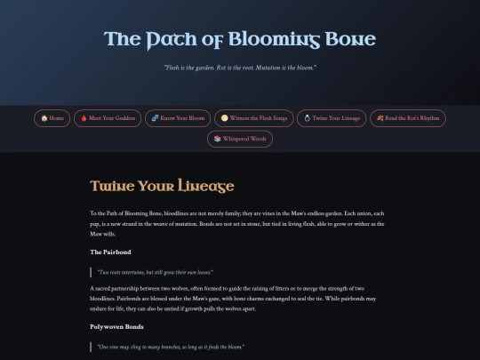 lineage screenshot