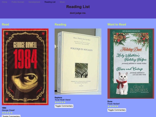 Books screenshot