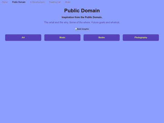 PublicDomain screenshot
