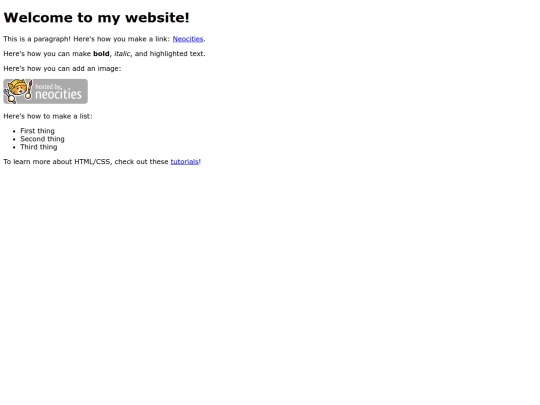 example screenshot