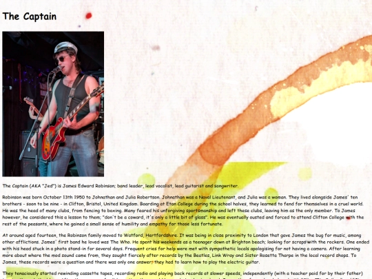 about/thecaptain screenshot