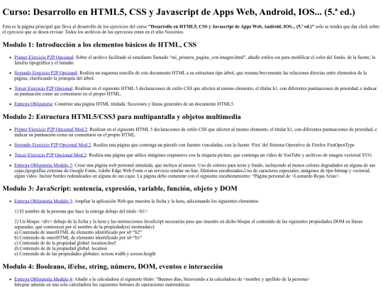 index screenshot