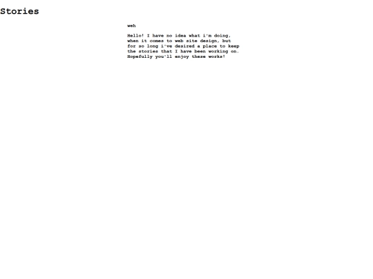 stories screenshot