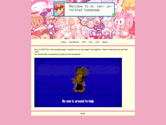 template screenshot