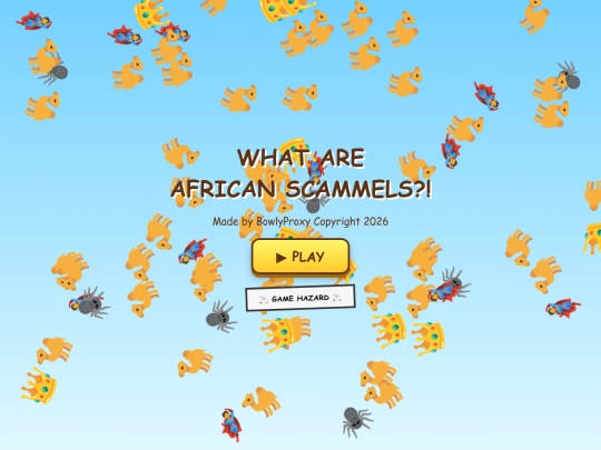 africanscammelgame screenshot