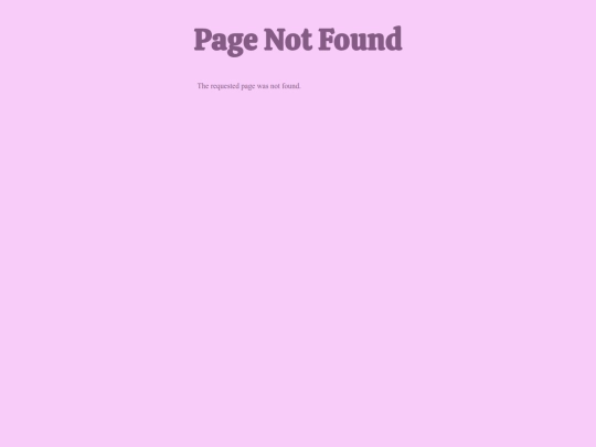 not_found screenshot