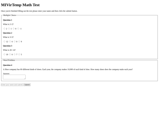 math screenshot