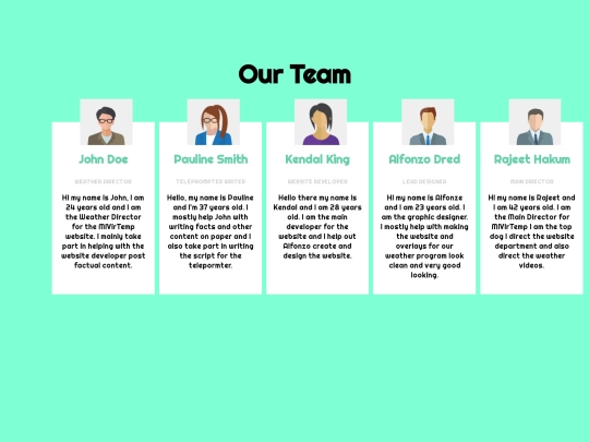 ourteam screenshot