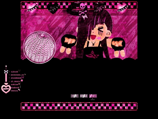 linkspage screenshot