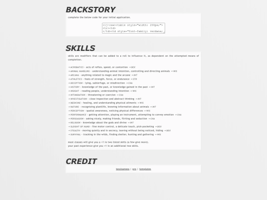 backstory screenshot