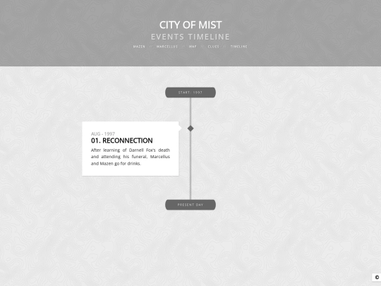cityofmist/timeline screenshot